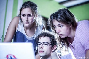 Manin Bluet, Camille Graule, Marie Cavailles, Backup